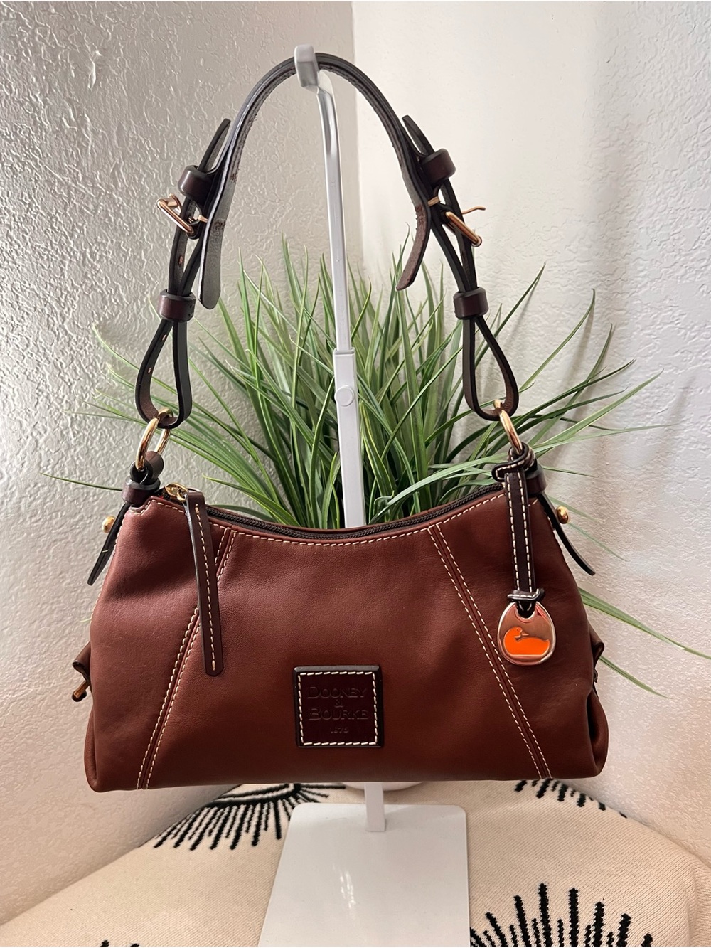 Dooney & Bourke Small East West Slouch Hobo Shoulder Bag